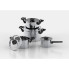 Набор посуды Krauff Elegance 26-247-026 8 предметов серебристый