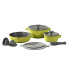 Набор посуды Pepper Sunny Chef PR-2502 10 предметов зеленый