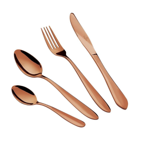Набор столовых приборов Berlinger Haus Rosegold Line BH-2623 24 предмета