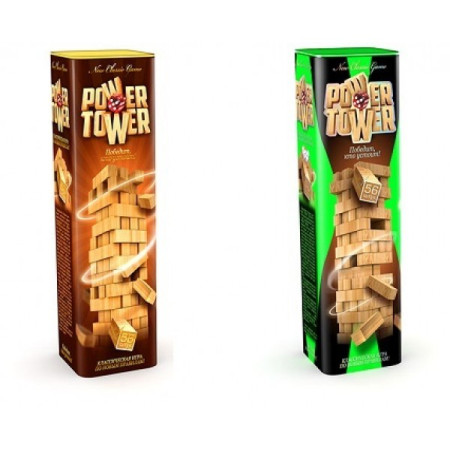 Настольная игра Danko Toys Power Tower РТ-01U 56 деталей