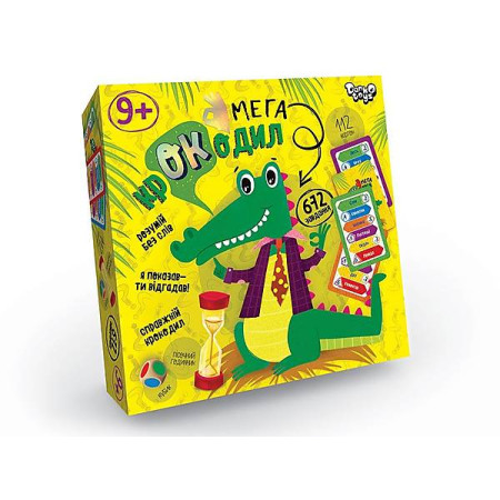Настольная игра Danko Toys Мега-крокодил CROC-03-01U