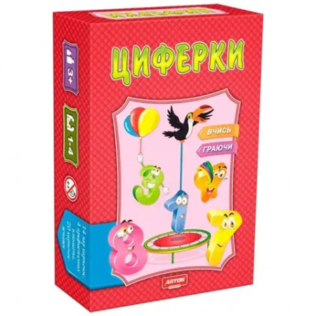 Настольная игра Artos Games Циферки 0475