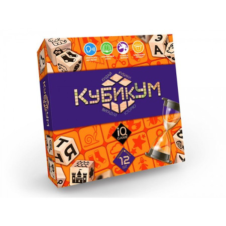 Настольная игра Danko Toys КубикУм ДТ-БИ-07-40