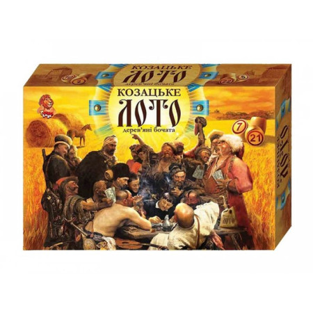 Настольная игра Danko Toys Лото козацкое DTG28-U