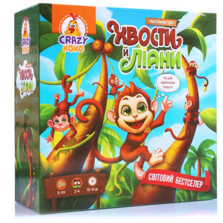 Настольная игра Vladi Toys Хвосты и лианы VT8055-39