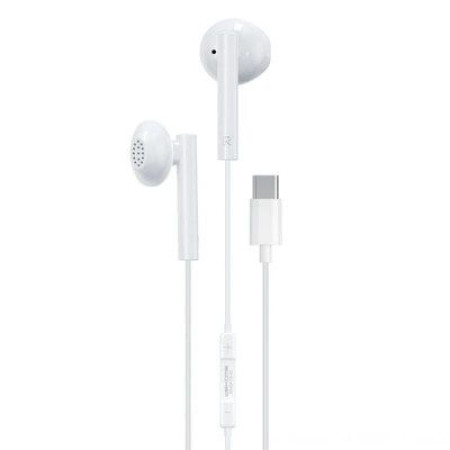 Наушники вкладыши Type-C WK Y12-Type-C-White белые