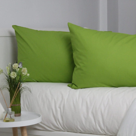 Комплект наволочек ТЕП 15-0336 TCX Herbal Green 2-04245_32292 70х70 см 2 шт зеленый