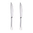 Набор ножей для стейков MasterPro Foodies collection BGEU-3956 2 предмета серебристый