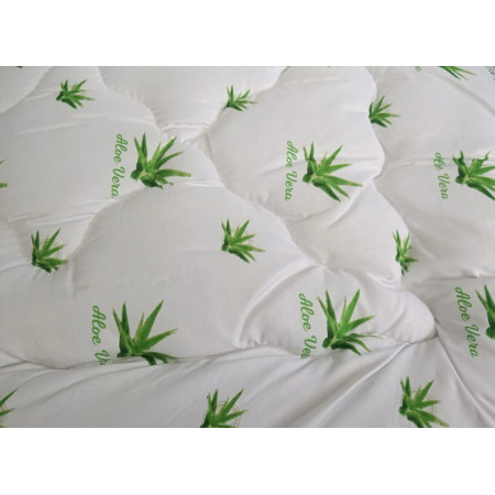 Одеяло двуспальное закрытое Arda Aloe Vera 20355 175х215 см