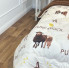 Одеяло двуспальное открытое двустороннее из овечьей шерсти Arda Pure Wool 21446 175х215 см шоколадное