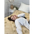 Одеяло двуспальное стеганое зимнее из искусственной шерсти Leri Max Pur Wool 21470 180х210 см коричневое