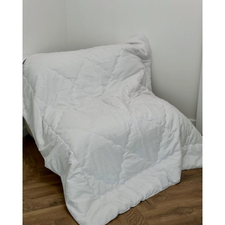 Одеяло евро Dushka Home 21338 200х220 см белое