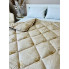 Одеяло евро зимнее из шерсти Leri Max Pure Wool 21505 200х215 см бежевое