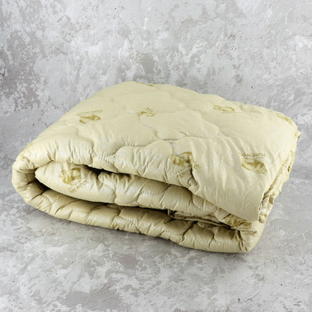 Одеяло закрытое овечья шерсть (Микрофибра) PURE WOOL Полуторное 145х210 55080