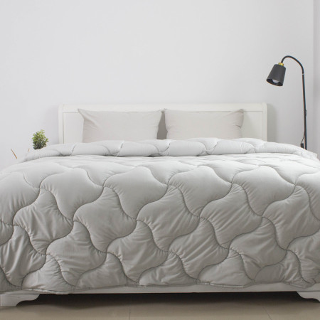 Одеяло евро ТЕП VELOUR 1-04872_34485 200х210 см светло-серое
