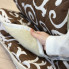 Одеяло евро открытое зимнее из овечьи шерсти Leri Max 21512 195х210 см коричневое