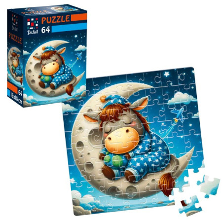 Пазлы Vladi Toys Сонный пони DT1234-06 64 детали