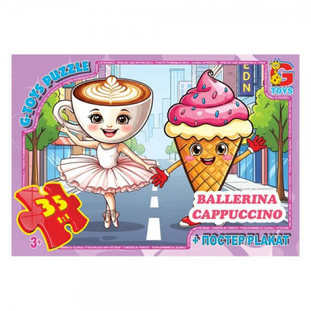 Пазлы G-Toys Привет из Италии ZC381 35 деталей