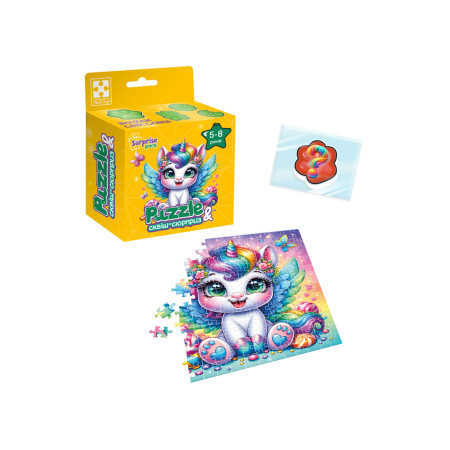 Пазлы и сюрприз Единорожка Vladi Toys VT8030-01