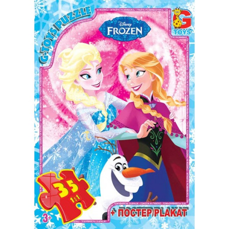 Пазлы G-Toys Frouzen FR051 35 деталей