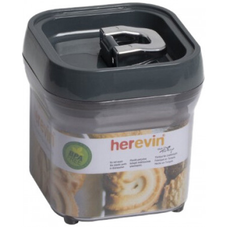 Контейнер для сыпучих продуктов Herevin Chrome 161201-520 700 мл