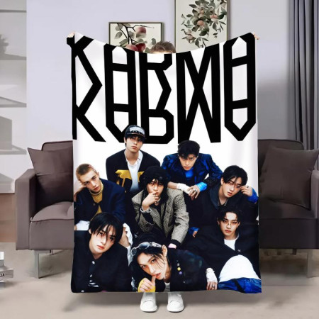 Плед 3D Stray Kids Карма 32324 160х200 см