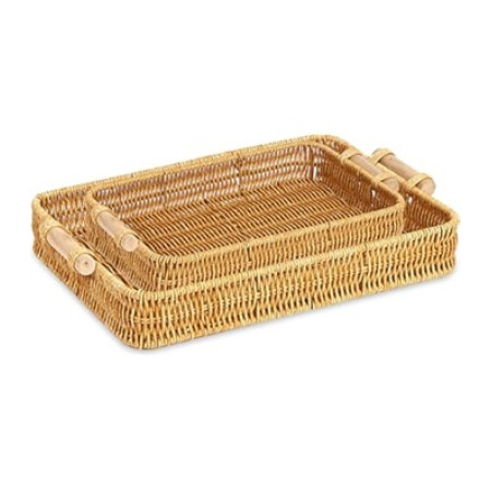 Поднос прямоугольный Vittora Provence VT-T-0014 35х25х5 см бежевый