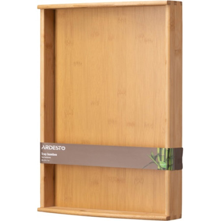 Поднос прямоугольный Ardesto Midori AR1445BM 45х33х7 см бежевый