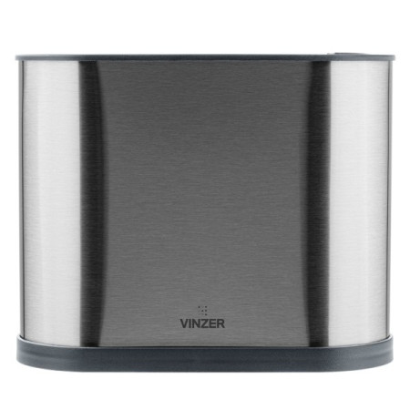 Подставка для ножей и кухонных принадлежностей Vinzer Graphite VZ-50233 10х18.5х23 см