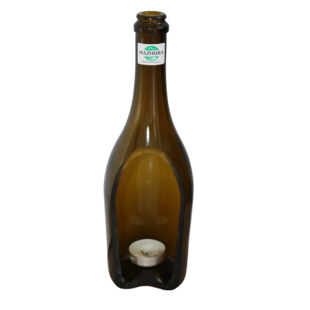 Подсвечник бутылка Mazhura Vine MZ-708254 28,5х8 см
