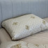 Подушка стеганая из эко овчины Leri Max Pure Wool 21508 70х50 см бежевая