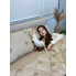 Подушка стеганая из эко овчины Leri Max Pure Wool 21508 70х50 см бежевая