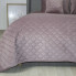 Покрывало двуспальное ТЕП Velour Ромб круглый 4-00517_33955 220х240 см темно-розовое