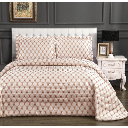 Покрывало 250 х 260 см Semia Arya AR-TR1004403-peach