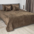 Покрывало евро ТЕП Velour Ромб круглый 4-00518_33945 240х260 см кофейное