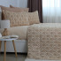 Покрывало евро ТЕП Elegante Cotton Beige Fantasy 4-04577_32783 220х240 см