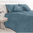 Покрывало двуспальное ТЕП Velour Ромб 4-00516-22873 180х240 см синие
