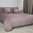 Покрывало двуспальное ТЕП Velour Ромб круглый 4-00517_33955 220х240 см темно-розовое