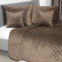 Покрывало евро ТЕП Velour Ромб круглый 4-00518_33945 240х260 см кофейное