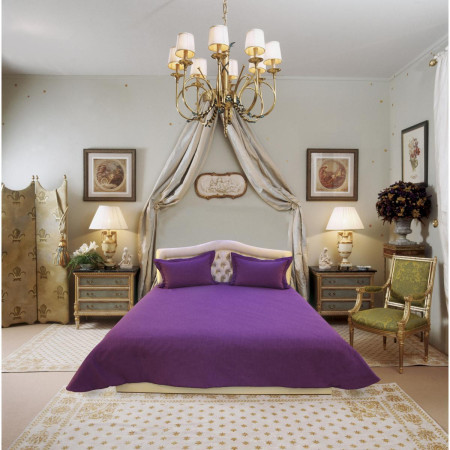 Покрывало Arya AR-A107096-Violet 250х260 см фиолетовое