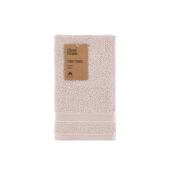Полотенце махровое Ardesto SuperSoft ART-2230-NS 50х30 см бежевое