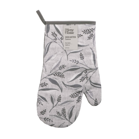 Прихватка-рукавичка Ardesto Grey leaves ART05FL 18х30 см