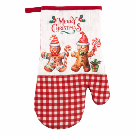 Прихватка-рукавичка Ardesto Christmas Gingerbread ART05HG 18х30 см