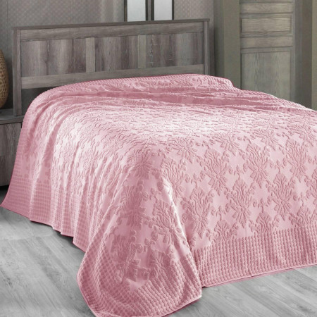 Махровая простынь Arya Sitare AR-TR1003902-rose 200х220 см сухая роза