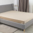 Простынь-чехол на резинке двуспальная ТЕП Velour 2-04756_35035 160х200 см золотой бежевый