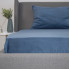 Простынь на резинке двуспальное ТЕП VELOUR 2-04756_33919 160х200 см темно-синяя