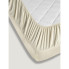 Простынь на резинке Arya Сатин London AR-A107299-cream 160х200х30 см кремовая
