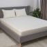 Простынь-чехол на резинке двуспальная ТЕП Velour 2-04824_34655 180х200 см молочная