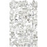 Обои-раскраски Город - микси 60*100 C-100005