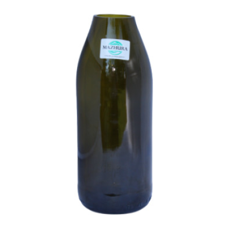 Ваза стеклянная Mazhura Vine MZ-708354 20х7.5 см